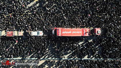 مراسم تشییع پیکر شهدای دفاع مقدس - اصفهان
