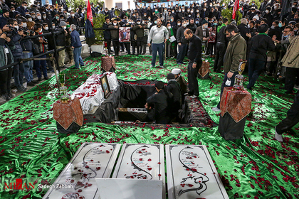 مراسم تشییع پیکر شهدای دفاع مقدس - مشهد
