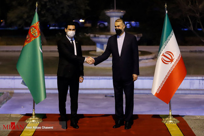 دیدار معاون رئیس جمهور ترکمنستان با وزیر امور خارجه
