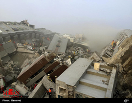 زلزله 6.4 ریشتری در تایوان