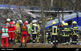  تصادف مرگبار دو قطار در آلمان