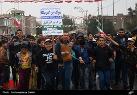 راهپیمایی سالگرد پیروزی شکوهمند انقلاب اسلامی در اهواز