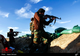 نبرد با داعش در کوه های حمرین (اختصاصی میزان)