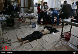 مجروحان انفجار تروریستی در زینبیه دمشق