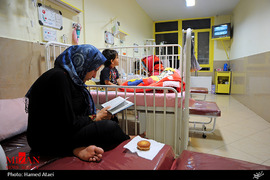 احیاءِ شب بیست و یکم ماه مبارک رمضان در بیمارستان کودکان