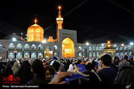مراسم احیاءِ شب بیست و یکم ماه مبارک رمضان در حرم مطهر رضوی