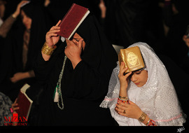 مراسم احیاءِ شب بیست و سوم ماه مبارک رمضان در مصلی بوشهر