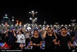 مراسم احیاءِ شب بیست و سوم ماه مبارک رمضان در حرم علی ابن موسی الرضا (ع) 