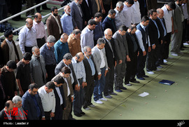 حضور مسئولین نظام در مراسم نماز عید سعید فطر