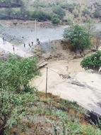 جاری شدن سیل در سواد کوه و کیاسر استان مازندران 