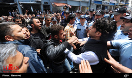 درگیری پلیس ترکیه با معترضان کرد