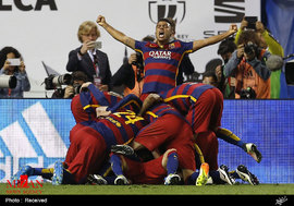 قهرمانی بارسلونا در جام حذفی اسپانیا