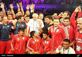 قهرمانی تیم ملی کشتی آزاد ایران در جام جهانی