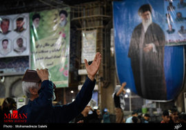 مراسم احیا شب بیست و سوم در مصلی امام خمینی در اهواز
