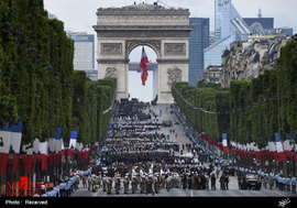 رژه نظامی در فرانسه