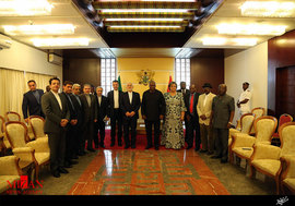 دیدار وزیر امور خارجه با وزیر امور خارجه غنا