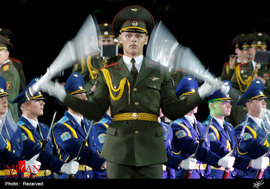 جشنواره موزیک های نظامی در مسکو‎
