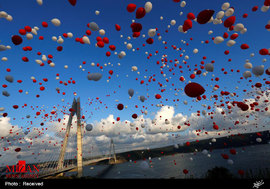 افتتاح بزرگترین پل معلق جهان در ترکیه