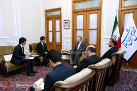 دیدار سفیر ژاپن با علی لاریجانی رییس مجلس شورای اسلامی‎