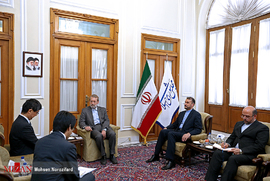 دیدار سفیر ژاپن با علی لاریجانی رییس مجلس شورای اسلامی‎