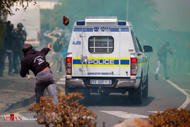 اعتراض دانشجویان در آفریقای جنوبی