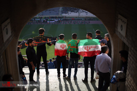 استادیوم آزادی قبل از دیدار ایران و کره جنوبی در تاسوعای حسینی
