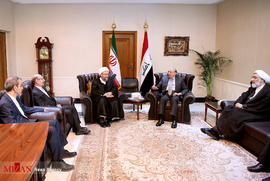 دیدار رئیس قوه قضائیه با رئیس شورای عالی قضایی عراق 