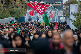 پیاده روی جاماندگان اربعین حسینی - شهر ری
