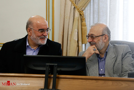 جواد لاریجانی و ناصر سراج 