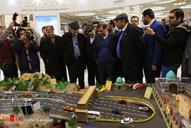 مراسم افتتاح نمایشگاه راه سازی،راهداری،حمل و نقل و صنایع وابسته
