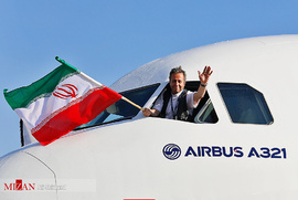 تحویل اولین هواپیمای ایرباس 321 به ایران
