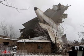 سقوط هواپیمای باری در قرقیزستان