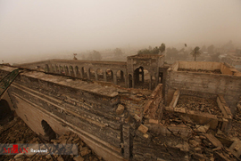تخریب مقبره حضرت یونس در نزدیکی موصل از سوی داعش