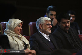 محمد رضا عارف نماینده مردم تهران در کاخ جشنواره فیلم فجر