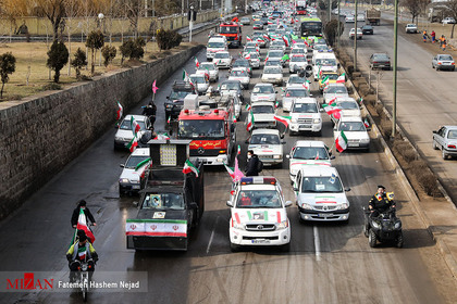 راهپیمایی یوم الله۲۲ بهمن در زنجان 
