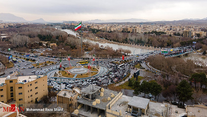 راهپیمایی یوم الله۲۲ بهمن در اصفهان 
