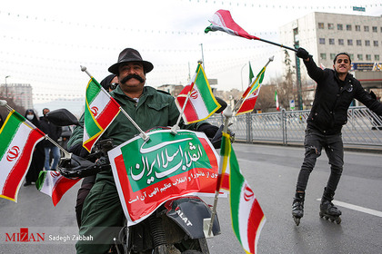 راهپیمایی یوم الله۲۲ بهمن در مشهد 