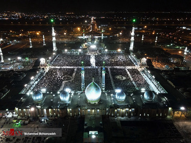 مراسم احیاء شب نوزدهم ماه مبارک رمضان در مسجد مقدس جمکران