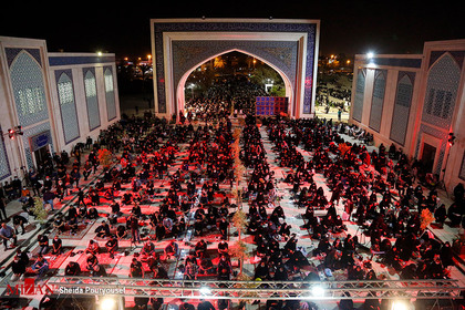 مراسم احیاء شب بیست و یکم ماه مبارک رمضان در مصلی جزیره کیش 
