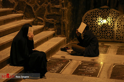  مراسم احیاء شب بیست و سوم ماه مبارک رمضان در همدان 