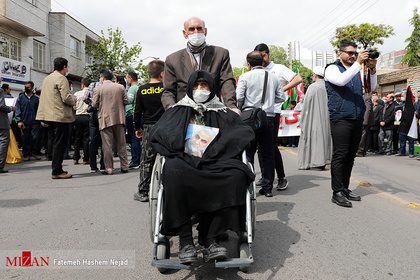 راهپیمایی روز جهانی قدس - زنجان 
