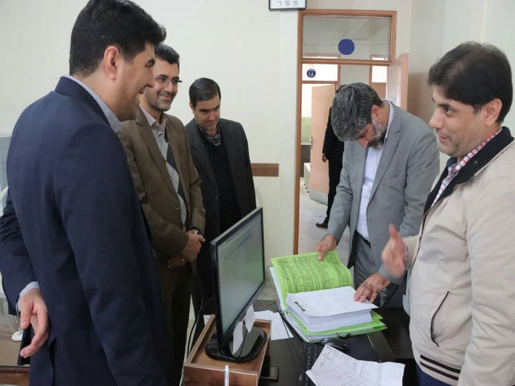 رئیس کل دادگستری آذربایجان غربی از حوزه قضایی بوکان بازدید کرد